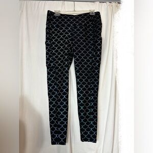 Torrid women’s black mermaid leggings size 1X